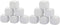 2.5 Inch White EVA Foam Dices, 12 PCS for Kids Graffiti, Building Blocks, Creative Painting Party Supplies