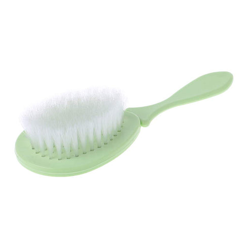 Uitndvyte Set Hairbrush Soft Baby Comb For Head Massager Tool Portable Hair Brush Infant Comb, Blue