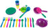 Hey! Play! Kids 27 Piece Play Dish Set with Dish Drainer for Pretend Food