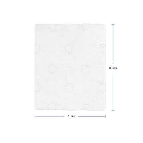 Ubbi 1 Pack 72 Baby Wipes Dispenser with Weighted Plate and Secure Seal, in Open Water + Fragrance-Free Baby Wipes