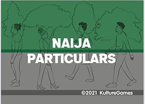 Kulture Games Naija Particulars | The Party Game of Nigerian Slangs & Phrases | Fun Card Game | Family, Party & Game
