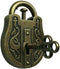 GINFH Brain Teaser Puzzle 3D Unlock Interlocking Puzzle Metal Hole Lock Adult Educational