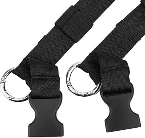 VGEBY Stroller Hooks, 2 Pcs Universal Round Strong Handy Hooks for Wheelchair Organizer Hanger