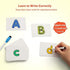 Set 3 4 5 Coogam Reading & Spelling Learning Toy, Wooden Letters Flash Cards Sight Words Matching ABC Alphabet