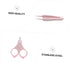 Set Kisangel Baby Nail Clipper Kit for Newborns Safe Infant Nail Clippers and Tweezers Ergonomic Design Comfortable