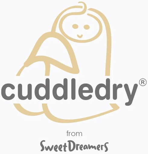 Hands-Free White Baby Towel - Soft and Convenient