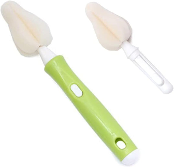 Duehut HLLMX 1PCS Baby Bottle Brush The Baby Nipple Brush Cleaning Brush to