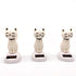 White Cat Solar Powered Decor - Cute Swing Animal Dancing Dolls, Car Dashboard Ornament, Solar Shaking Cat Desktop