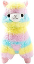 Cuddly Llama Rainbow Alpaca Doll - 7" Soft Baby Stuffed Animal Toy for Valentine's Day, Birthday, Xmas Gifts