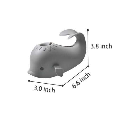 ALIBEBE Faucet Cover Bathtub Baby Tub - Bath Spout Cover Baby Bathtub, Faucet Cover Baby Bathtub Silicone Whale