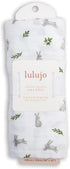 lulujo Baby Swaddle Blanket Unisex Softest 100% Cotton Muslin Swaddle Blanket Neutral Receiving Blanket for Girls & Boys| 40in x 40in| Baby Gift| Bunnies by lulujo