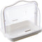 Luxshiny Handheld Bottle Organizer with Lid Large Transparent Storage Box for Milk