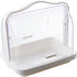 Luxshiny Handheld Bottle Organizer with Lid Large Transparent Storage Box for Milk