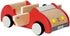 Hape Wooden Dollhouse Family Car - Red Push Vehicle Accessory for Doll House Furniture Set, L: 8.9, W: 3.5, H: 5.1 inch