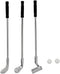 jojofuny Miniature Golf Club Balls Set, 1 Set of Dollhouse Golfing Club, Mini Golf Clubs for 1:12 Scale Dollhouse