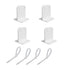 4pcs Playpen Stabilizer, Anti Slip Fixing Clip for Playpen Stand Support