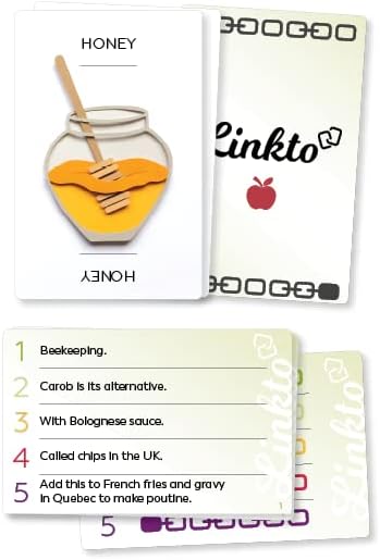 10+ 1 10 30 Linkto Food | Trivia Game for Teens and Adults | Ages | to Players | Minutes