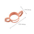 ZUNOXAZ Silicone Feeding Bottle Handle for Milk Bottles Pink Comfortable Grip for Easy Holding and Carrying