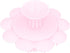 FASJ Baby Head Scrubber, Baby Shampoo Brush Soft Silicone Exfoliator Brush with Ergonomic Handle for Bath(pink)