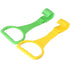 4 Vctitil Pieces Crib Hook Baby Plastic Pull Ring Creative Teaching Stroller to Assist Standing(Red/Yellow/Blue/Green)