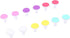 GEERYZHE 12 Trimmer PCS Baby Nail File Pads - Electric Nail Replacement Heads with Fine & Coarse Grits for Newborns