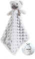 CREVENT Soft Cute Snuglling Toy Baby Security Blankies Unisex, Minky Dot Front