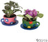 Set 4-8 6 Sets Fun Express Paint Your Own Ceramic Tea for Girls - DIY Teacup Planter Kit with Saucer Makes | Kids Tea