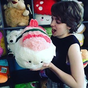 Squishable Comfort Food Shrimp Sushi Plush, 15"