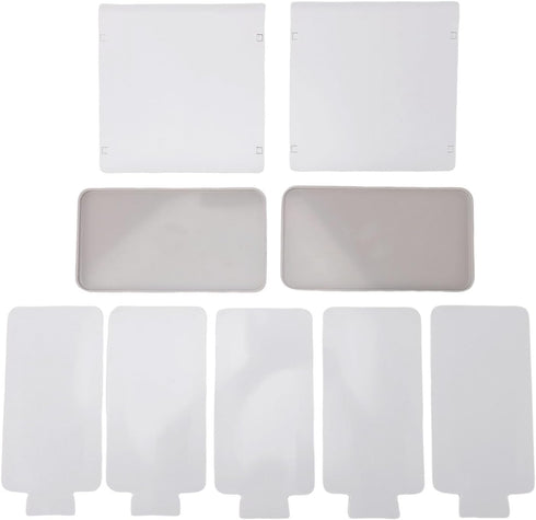 Zerodis Milk Bags Freezer Organizer Breastmilk Containers Layer Detachable Vertical Milk Bag Storage Tower Freeze