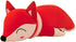 Stuffed Fox Animal Plush Toy, 20 Inches Red Large Soft Cuddly Pillow Cushion for Kids Room Decor