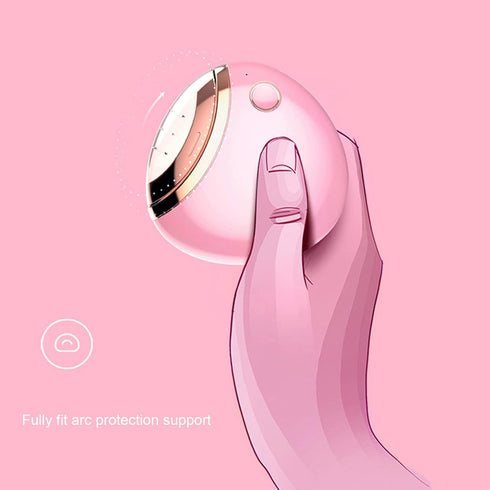 Septpenta Electric Nail Clipper, One Button Operation Automatic Nail Clipper, Cut/Trim/Grind/File/Polish Nails USB