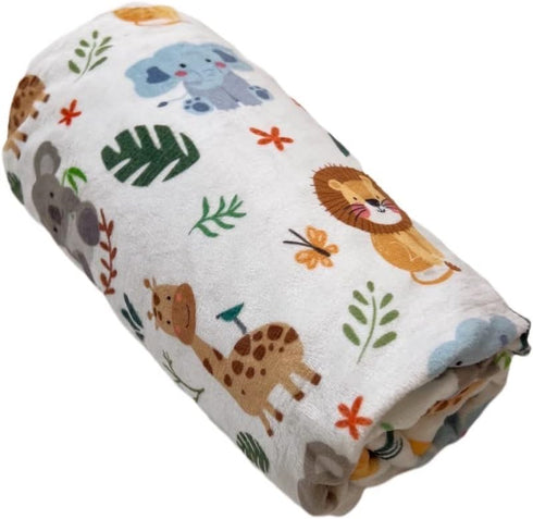 Baby Blanket for Boys Girls Double Layer Soft Plush Minky Blanket with Dotted Backing, Toddler Baby Newborn Blanket Shower Gifts (Cute Animal, 30 X 40 inches) by BUTTZO