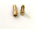 skrnrhrery (2.0mm) 10 Banana Bullet Connector Male Female Plug, Compatible with RC Car Boat Drone Battery ESC Motor
