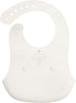 green sprouts Unisex Baby Scoop Silicone Bib, Light Spice