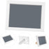 Set ORFOFE Baby Footprint Kit Hand Foot Print Photo Frame Keepsake Diy Picture Frame Ink Pad for Newborns