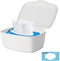 Eiszhjk Wipes Dispenser Compatible with Cottonelle Flushable, Refillable Wet Wipes Container, Wipe Holder