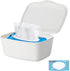 Eiszhjk Wipes Dispenser Compatible with Cottonelle Flushable, Refillable Wet Wipes Container, Wipe Holder