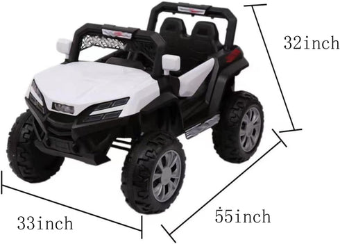 Large Kids Ride-On Truck Toy Car Cover, Electric Power Wheels Cover, Water Resistant Outdoor