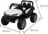 Large Kids Ride-On Truck Toy Car Cover, Electric Power Wheels Cover, Water Resistant Outdoor