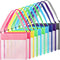 Frienda 15 Pack Mesh Beach Tote Bag, Seashell Bags, Bag Toys Organizer for