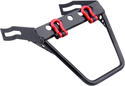 Metal RC Crawler Front Bumper with Winch Mount Shackles for Axial SCX10 & SCX10 II, Redcat Gen7 Gen 8 Upgrades (Type A)