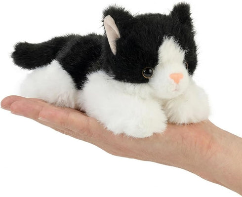 Cute Black Cat Stuffed Animal Plush Toy - Weighted & Soft, Cute