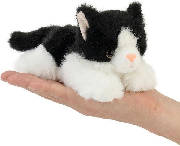 Cute Black Cat Stuffed Animal Plush Toy - Weighted & Soft, Cute