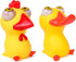 PROLOSO Eye Popping Duck Chicken Poppin Peepers, Fidget Squishy Toys for Stress Relief, 2 Pcs
