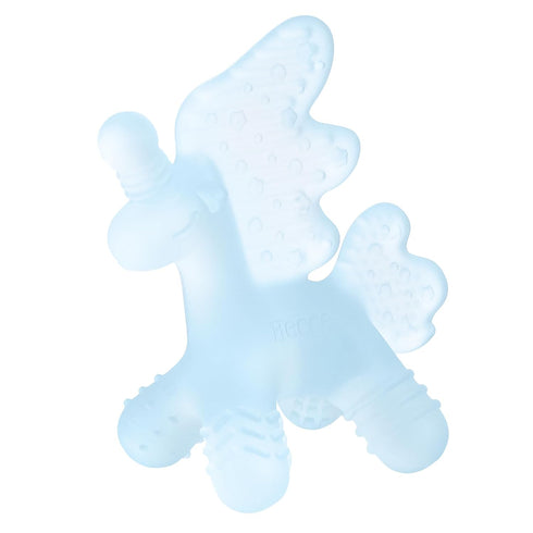 HECCEI Baby Teether Toy, Soft FoodGrade Silicone Teether, Soft Infant Teether Chew