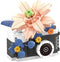Gearblox Peony Mini Flower Cameras Micro Bricks Building Toy Set Collectible Cute Camera