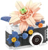 Gearblox Peony Mini Flower Cameras Micro Bricks Building Toy Set Collectible Cute Camera