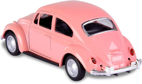 Berry President 1967 Classic Beetle Bug Vintage 1/32 Scale Diecast Pull Back Car Model Toy for Kids