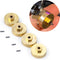 4pcs Brass SCX24 Wheel Hex Adaptor 5mm for AXI90081, AXI00001, AXI00002, 1/24 RC Car Upgrades Parts