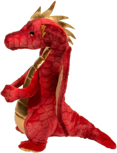 Eugene the Red Dragon Plush Toy - Soft and Huggable Stuffed Animal